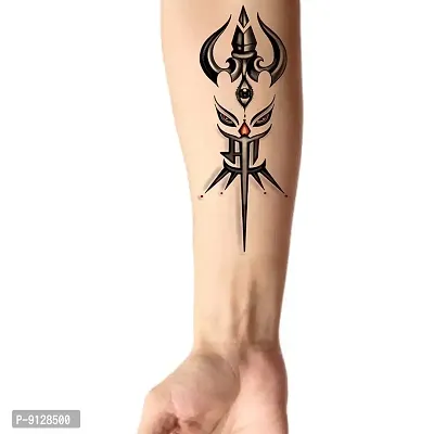 Maa Trishul Tattoo design for boys ❤️ - YouTube